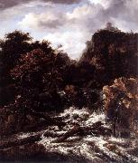 Jacob Isaacksz. van Ruisdael Norwegian Landscape with Waterfall